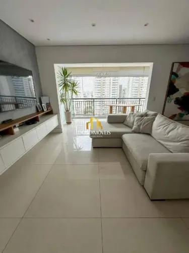 Apto 106 m² 3 dorms 1 suíte 2 vagas porteira fechada Auge Home Resort, SBC