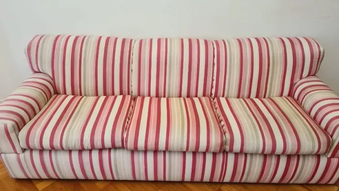 Sofá e 1 poltrona 
