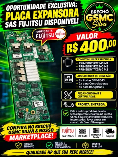 placa expansora SAS de 12 Gb/s