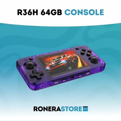 Console Portátil R36H R36S Horizontal - 15.000 Jogos Video Game Retrô - Lançamento 2026