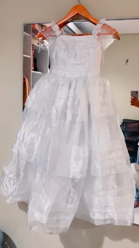 Vestido para ABC, daminha e festa