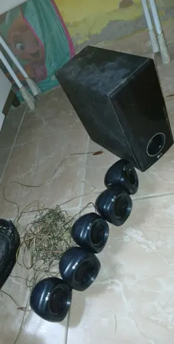 Mini System LG,  E Micro System 6 Peças 