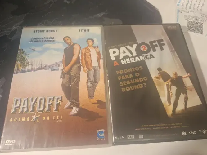 PAY OFF - POLICIAL - 1 E 2 - R&C DVDS