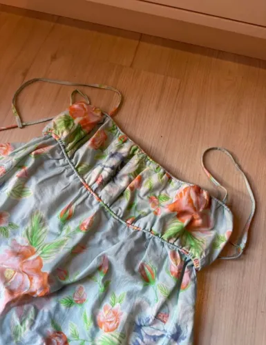 vestido longo farm P