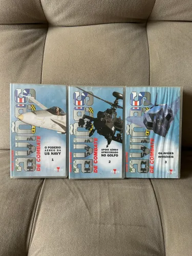 VHS AVIÕES DE COMBATE