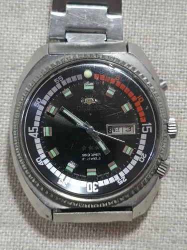 Relógio Orient King Diver 3 estrelas vintage