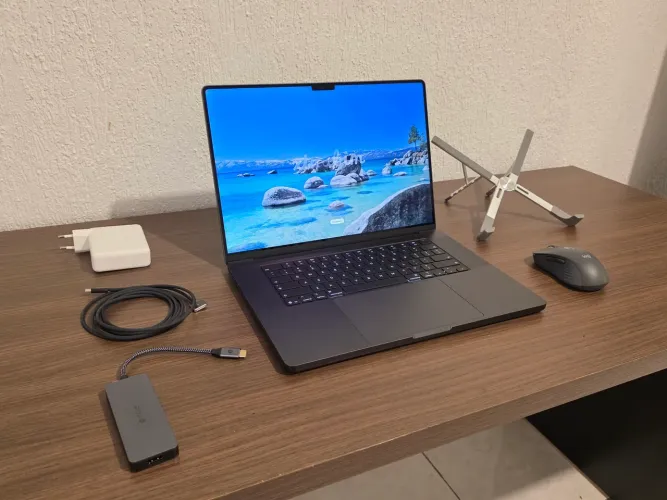 MacBook Pro 16 (Modelo 2026) M5 Pro 24GB 1TB - NOVO + Combo Setup Completo - POA