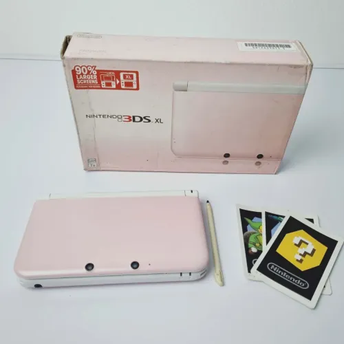 D22- [defeito] Console 3ds Xl Rosa (leia)