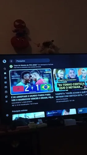 Smatv 50 polegadas 4k rápida android