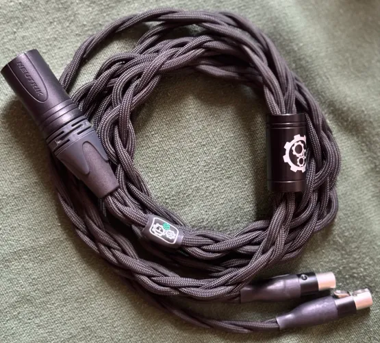 Cabo Forza AudioWorks Noir Hybrid HPC - Mini XLR-4pin (Audeze/Meze/ZMF)