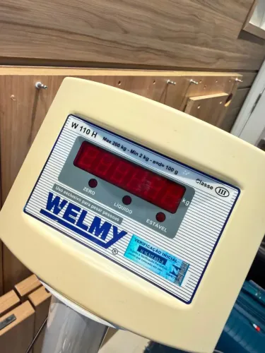 Balança Digital Nutricionista 200kg W110 A Welmy