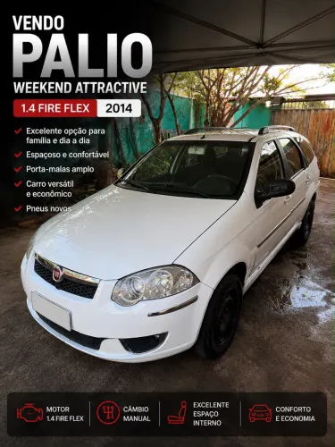 Fiat Palio Week. Attractive 1.4 Fire Flex 8V 2014