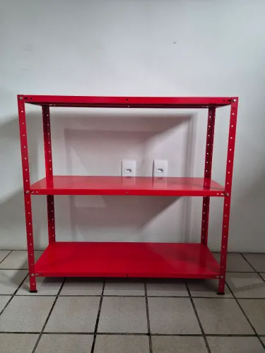Estante Metálica Vermelha