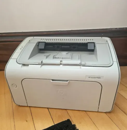 mpressora Laserjet HP cinza, monocromática, com garantia e toner novomelhor