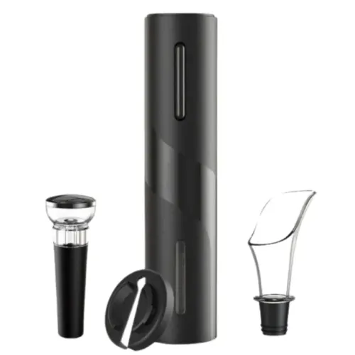 Abridor De Garrafa De Vinho Elétrico Saca Rolhas Automático  