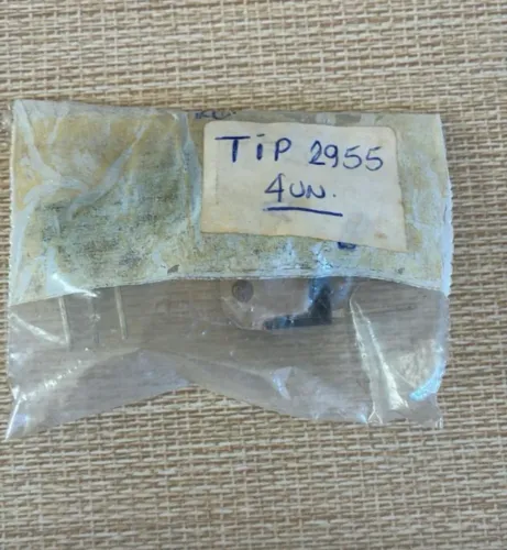 4 TRANSISTORES TIP2955 - PNP - POTÊNCIA - NOVOS