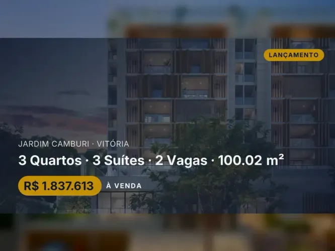 Jardim Camburi espera por você: conheça o Serena by Mivita com 3 suítes