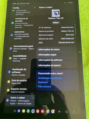Samsung Galaxy Tab A8 de 64gb