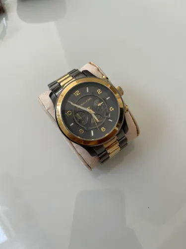 Relógio Michael Kors Original preto e dourado