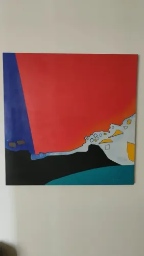 Quadro Oleo Ken Fukuda
