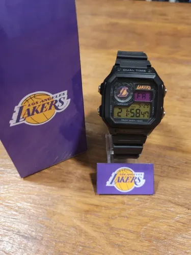 Relógio Custom LAKERS - base skmei 1299