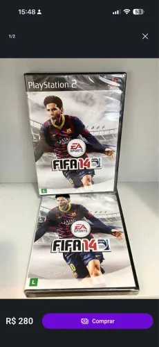 FIFA 14 ps2 original lacrado.