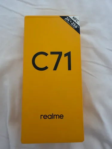 REALME C71 8GB / 266 GB NOVA NA CAIXA NUNCA USADO