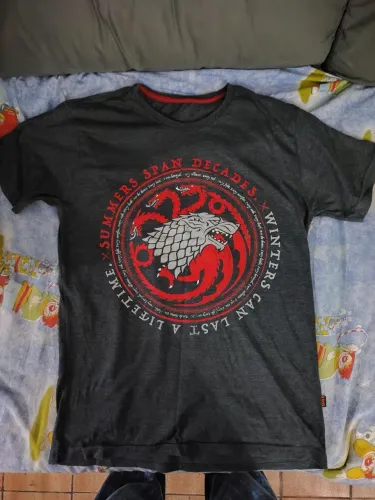 Piticas - Kit Camiseta LOL e Game of thrones