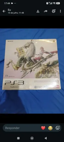 PS3 Final Fantasy edição ltda