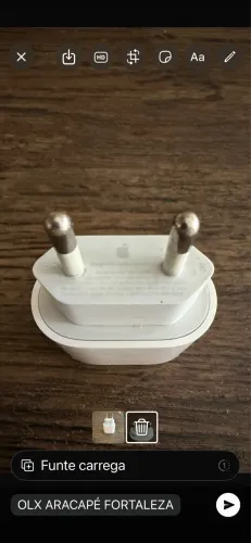 Carregador iPhone Original Apple 20W USB-C - iPhone 16 Pro Max