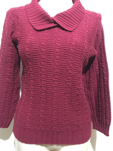 Blusa de Lã Vinho