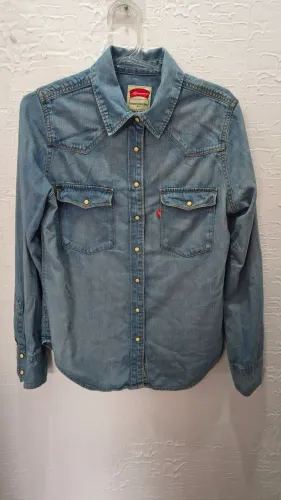 CAMISA JEANS - SAWARY - TAM. G