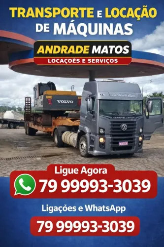 Carreta prancha Transporte de máquinas pesadas