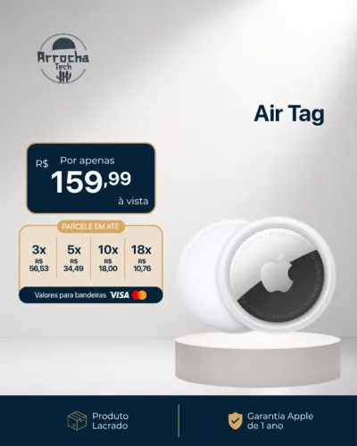 AirTag - Rastreador Apple - Original - Lacrado - Garantia de 1 ano Apple