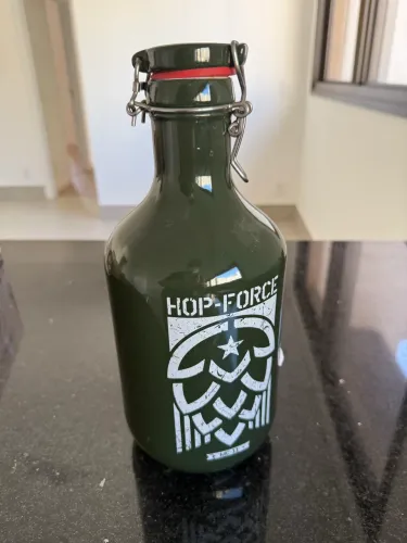 Growler Mestre-Cervejeiro Hop Force De Cerâmica - 2L