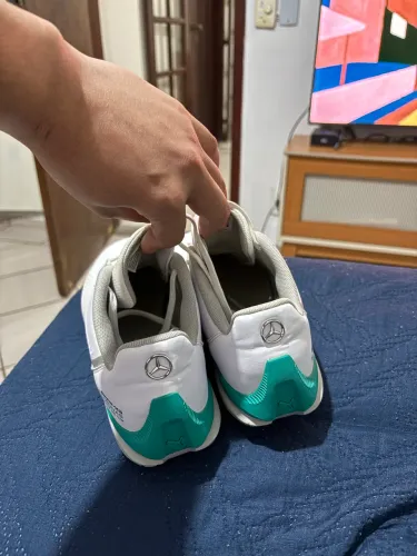 Tênis Puma Mercedes tamanho 41 branco