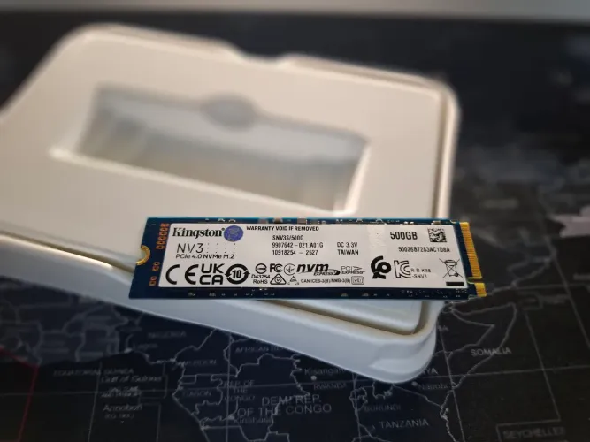 SSD M.2 Kingston NV3 500GB - PCIe 4.0 Extremamente Novo!!