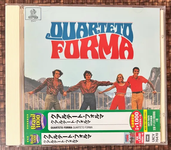 Cd Quarteto Forma (1970) - Edição Japonesa 2014 C/ OBI - Raro
