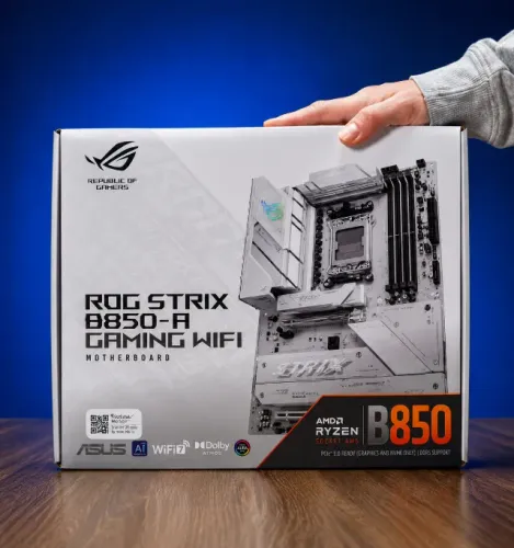 Placa Mãe Asus Rog Strix B850-A Gaming Wi-Fi AMD Soquete AM5