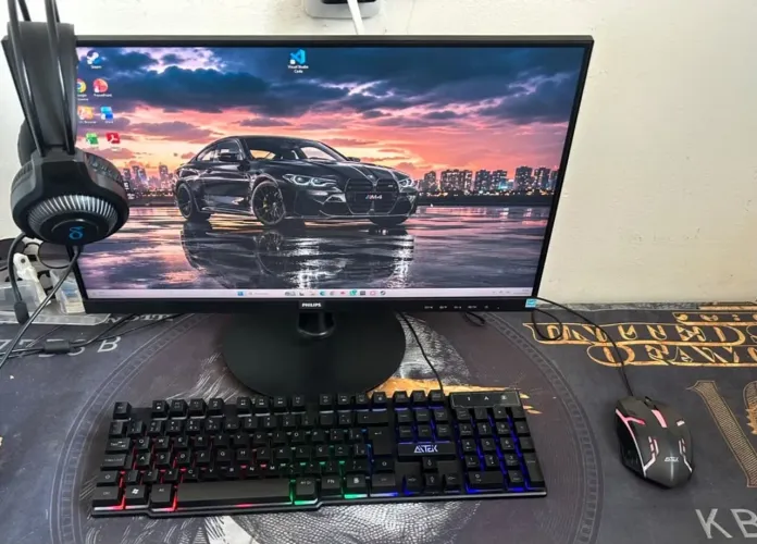Monitor Philips 75hz   21,5 polegadas 