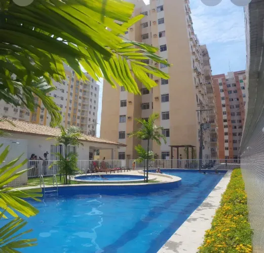 Ville Laguna, apartamento 2/4, sendo 1 suíte, Mobiliado-Terreo- com area externa privativo