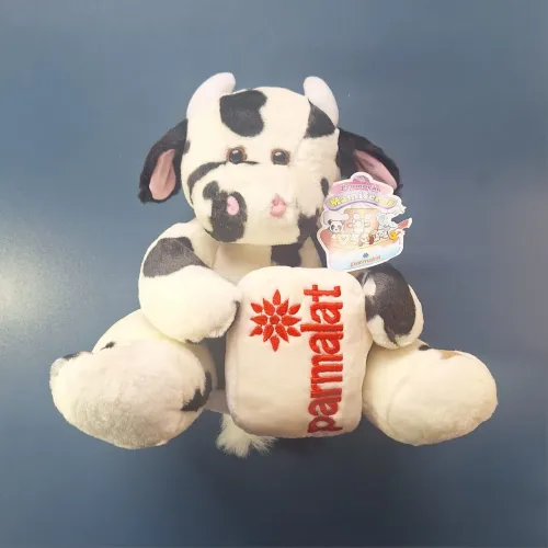 Pelúcia Vaca Parmalat Original na Etiqueta