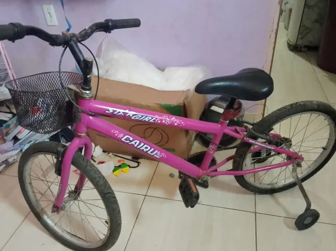 Bicicleta infantil feminina