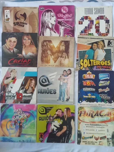 Cds promocionais de forró 