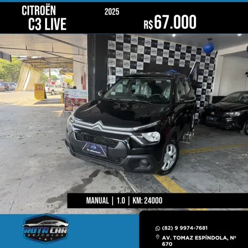 Citroen C3 Live 1.0 Flex 6V 5P Mec. 2025