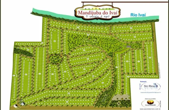 Terreno à venda, 338 m² por R$ 60.000,00 - Estancia Mandijuba Do Ivaí - Engenheiro Beltrão