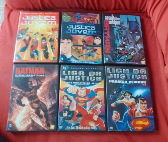DVDs Animações DC.