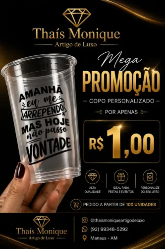 Copo personalizado