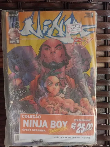 Vendo HQs Ninja Boy coleção completa