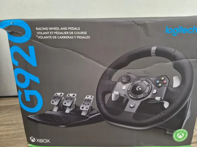 Volante Gamer G920 Driving Force Para Xbox E Pc Logitech G Preto